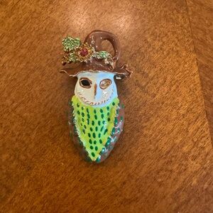 Colorful Owl Pendant